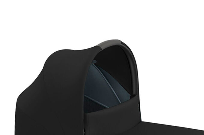 An image of the CYBEX Platinum Mios Lux Carry Cot (2025) Stroller, highlighting the Carrying handle feature.