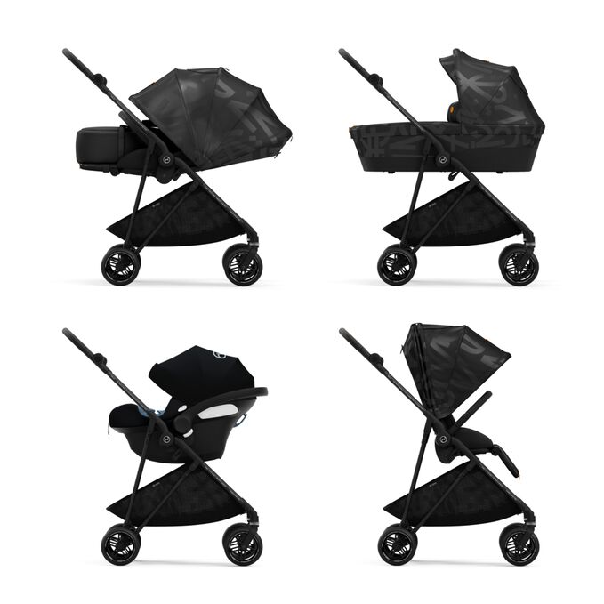 Immagine del CYBEX Gold Melio Street Stroller che mette in risalto la caratteristica Sistema da viaggio.