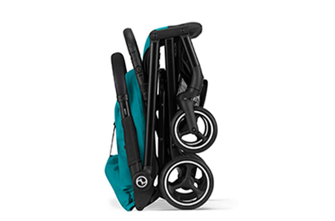 An image of the CYBEX Gold Beezy 1 Buggy, highlighting the One-Hand Fold feature.