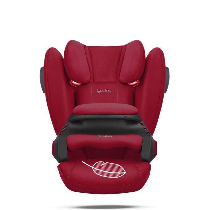 Immagine del CYBEX Silver Pallas B2-Fix + Lux Toddler Car Seat che mette in risalto la caratteristica Facile da manovrare e trasportare.