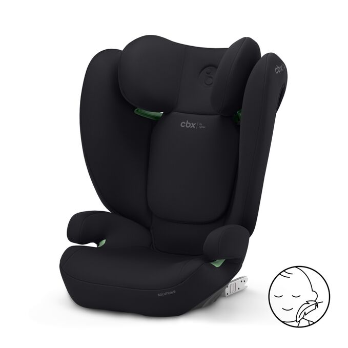 Obr&aacute;zek CBX by CYBEX Solution&nbsp;B i-Fix Child Car Seat, kter&yacute; zv&yacute;razňuje funkci &Scaron;etrn&aacute; k&nbsp;dětsk&eacute; pokožce.
