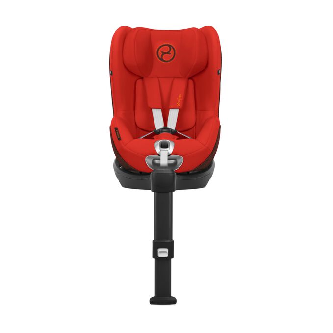 An image of the CYBEX Platinum Sirona Zi i-Size Toddler Car Seat, highlighting the 5-point harness system feature.