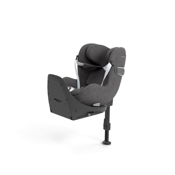 An image of the CYBEX Platinum Sirona T i-Size Toddler Car Seat, highlighting the Stress-free boarding feature.