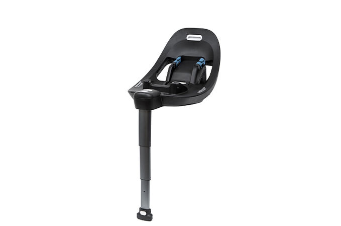 An image of the CYBEX Gold Aton M with SensorSafe Infant Car Seat, highlighting the SafeLock&trade; Base feature.