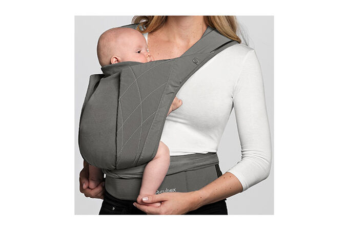 Obr&aacute;zek CYBEX Platinum YEMA.tie Baby Carrier, kter&yacute; zv&yacute;razňuje funkci Ergonomick&aacute; sedačka.