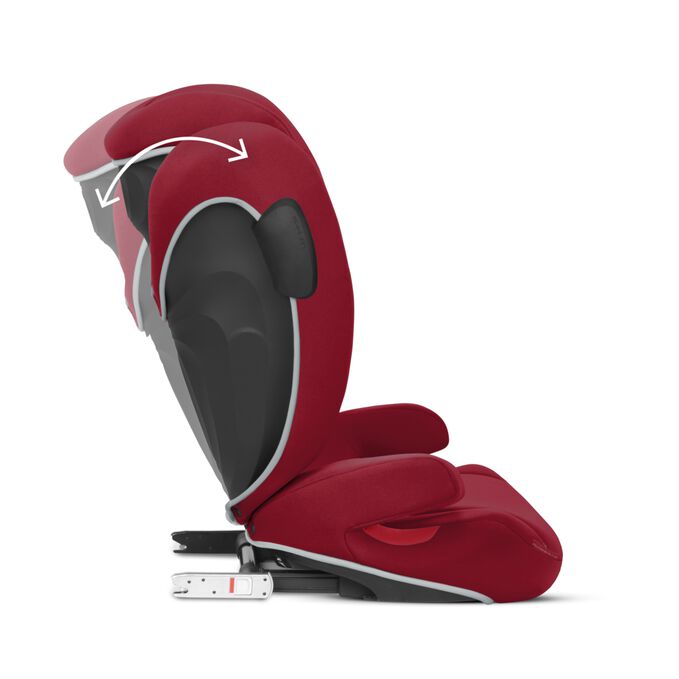 Immagine del CYBEX Silver Solution B2-Fix + Lux Child Car Seat che mette in risalto la caratteristica Si adatta perfettamente al veicolo.