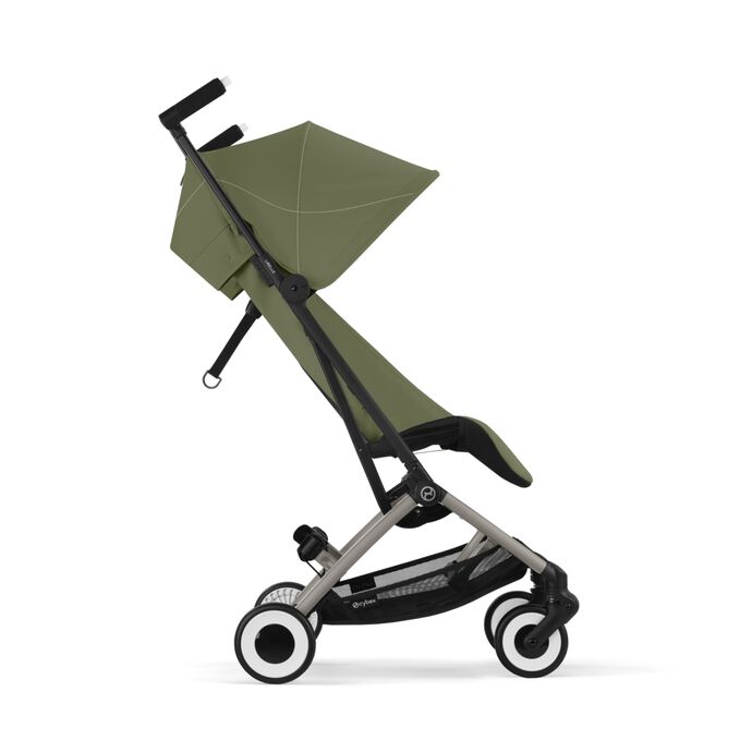 An image of the CYBEX Gold Libelle (2025) Buggy, highlighting the XL UPF 50+ Sun Canopy feature.