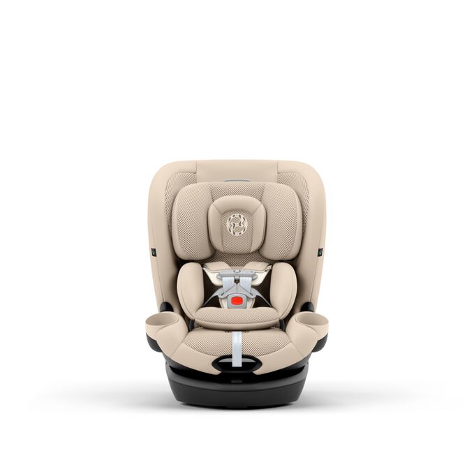 An image of the CYBEX Gold Callisto G 360 Child Car Seat, highlighting the Removable Multi-Stage Infant Insert feature.