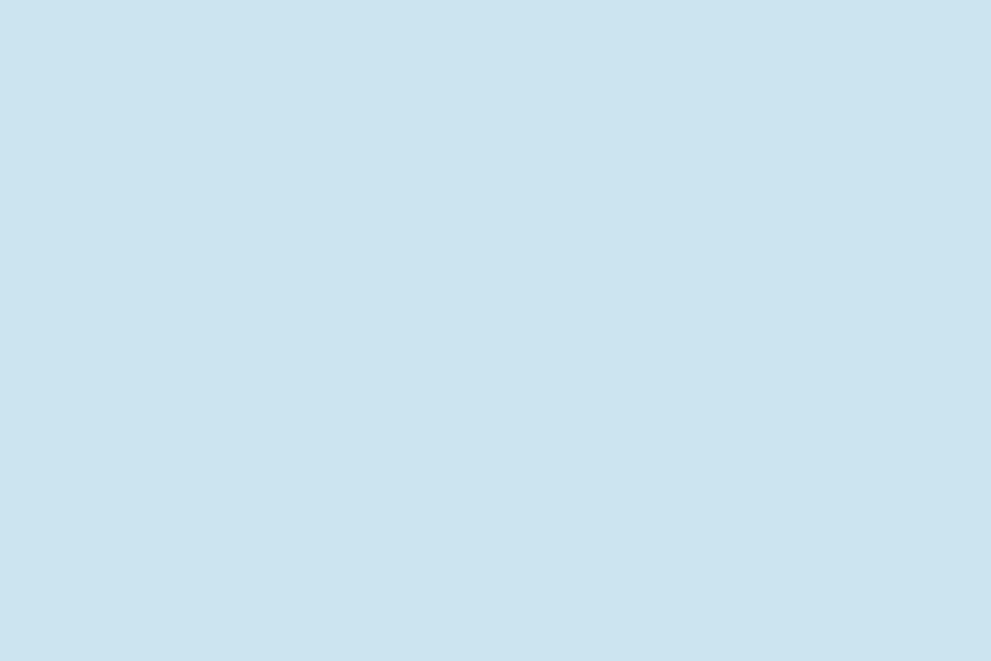 A blue area