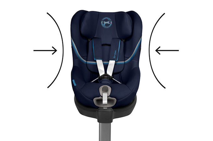 Immagine del CYBEX Gold Sirona S i-Size Toddler Car Seat che mette in risalto la caratteristica Scocca ad alto assorbimento d&rsquo;urto.