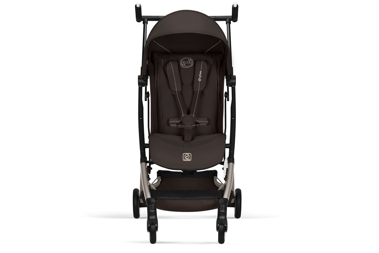Product image of a Libelle stroller in Chocolate Brown.