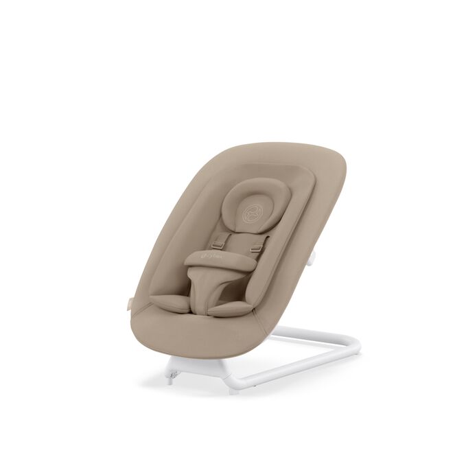 An image of the CYBEX Gold Gold Bouncer Bouncer, highlighting the Easy Set-up System feature.