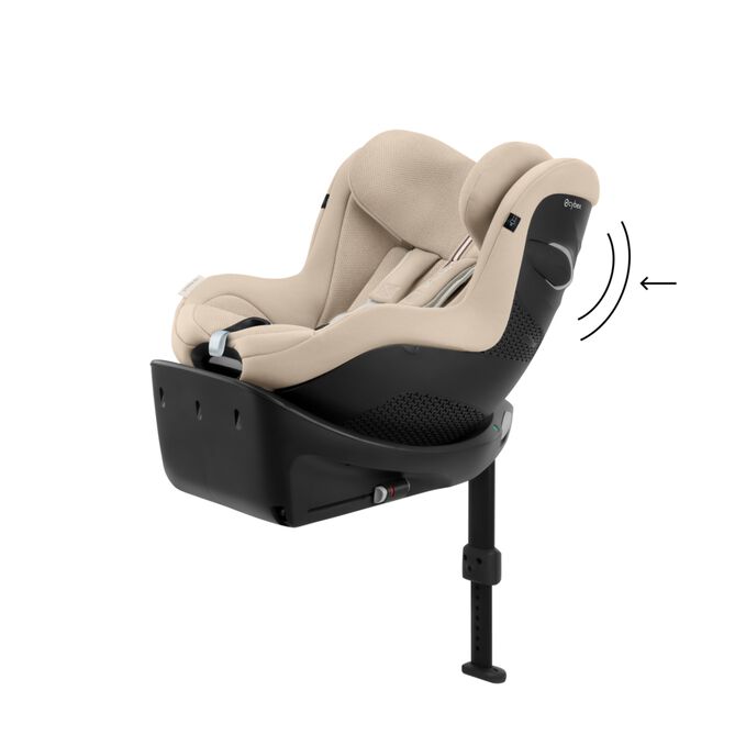 An image of the CYBEX Gold Sirona Gi i-Size Toddler Car Seat, highlighting the Side-protection feature.