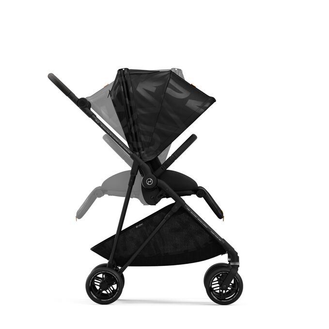 Immagine del CYBEX Gold Melio Street Stroller che mette in risalto la caratteristica Unit&agrave; di seduta reversibile.