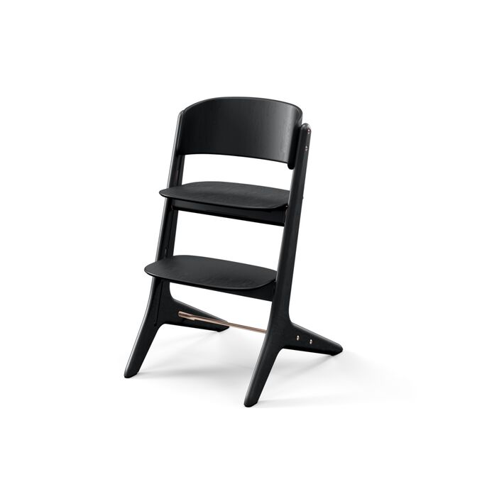 An image of the CYBEX Platinum Lemo Platinum 3-in-1 Highchair, highlighting the Iconic Design feature.