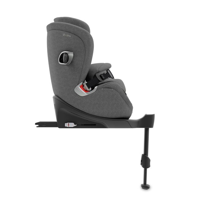 An image of the CYBEX Platinum Anoris T i-Size Toddler Car Seat, highlighting the Safe and effortless installation feature.