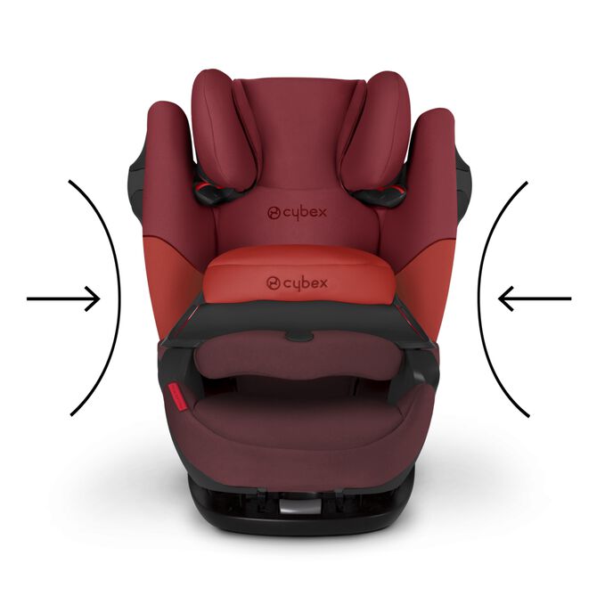 Immagine del CYBEX Silver Pallas M-Fix Toddler Car Seat che mette in risalto la caratteristica Scocca ad alto assorbimento d&rsquo;urto.