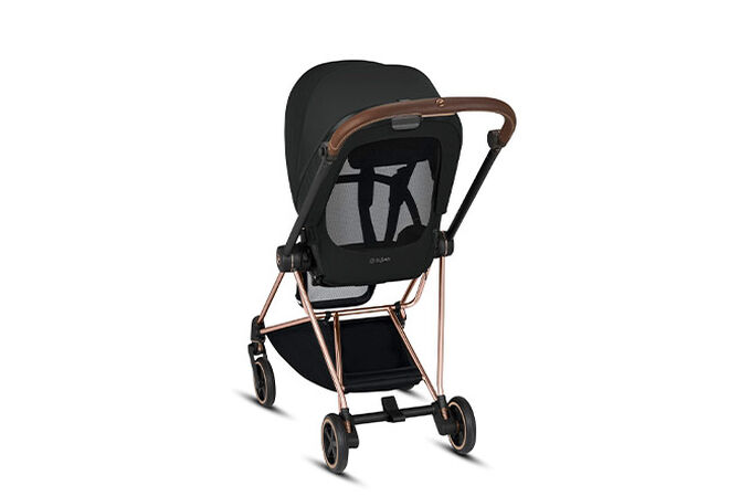 Immagine del CYBEX Platinum Mios 2 Jeremy Scott - Cherubs Stroller che mette in risalto la caratteristica Copri seduta traspirante.