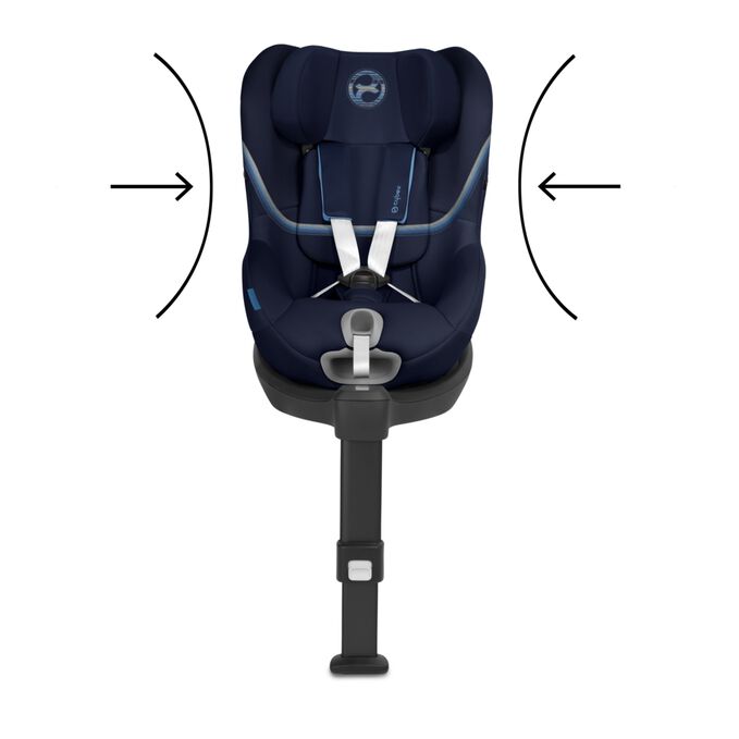 Immagine del CYBEX Gold Sirona SX2 i-Size Toddler Car Seat che mette in risalto la caratteristica Scocca ad alto assorbimento d&rsquo;urto.
