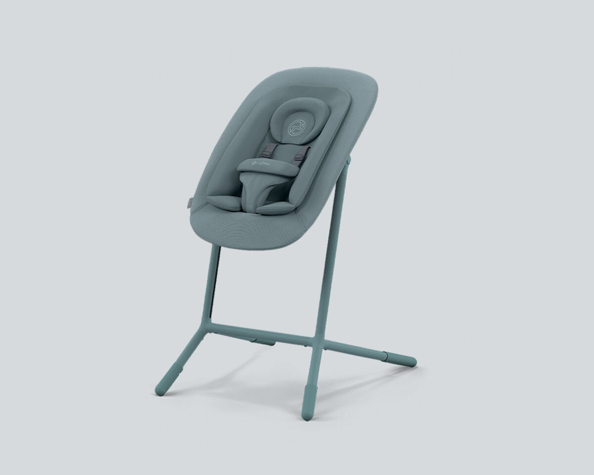 Lemo Training Tower in grey, a modern learning tower for children.