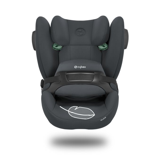 An image of the CYBEX Silver Pallas B3 i-Size Toddler Car Seat, highlighting the Easy to handle and carry feature.