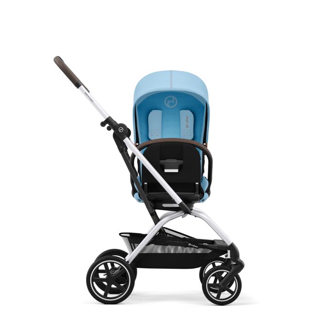 An image of the CYBEX Gold Eezy S Twist+2 2023 Buggy, highlighting the 360&deg; Parent & Front Facing feature.