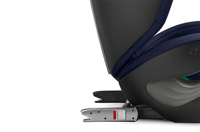 An image of the CYBEX Gold Solution S2 i-Fix Child Car Seat, highlighting the ISOFIX feature.
