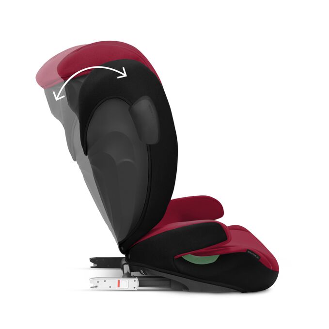 Immagine del CYBEX Silver Solution B3 i-Fix Child Car Seat che mette in risalto la caratteristica Si adatta perfettamente al veicolo.