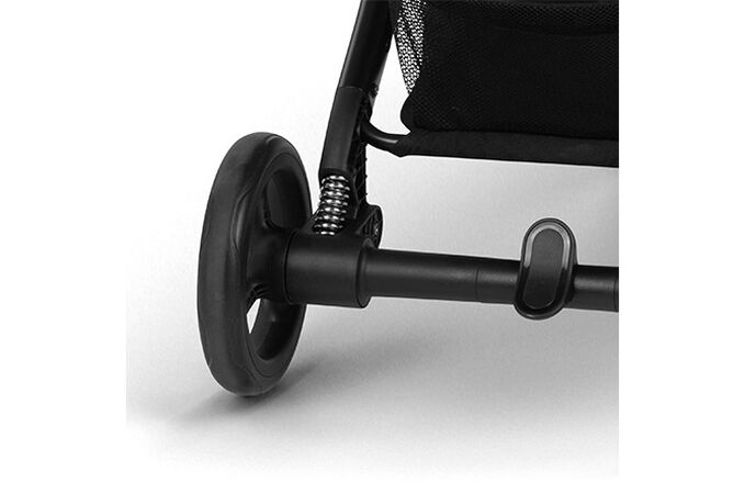 An image of the CYBEX Gold Beezy 1 Buggy, highlighting the All-Wheel Suspension feature.