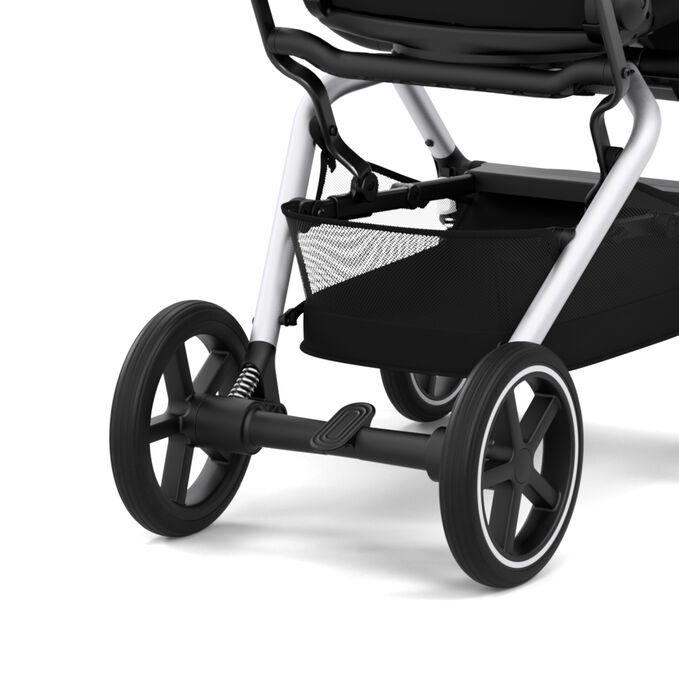 An image of the CYBEX Gold Eezy S Twist+2 2023 Buggy, highlighting the All-terrain Wheels feature.