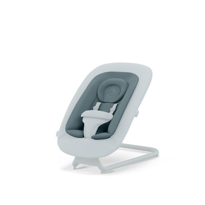 An image of the CYBEX Gold Gold Bouncer Bouncer, highlighting the Lemo Bouncer Comfort Pack feature.