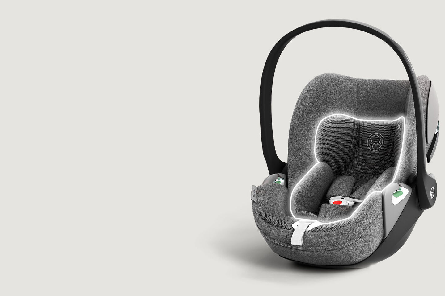 Cloud T reclining infant car seat