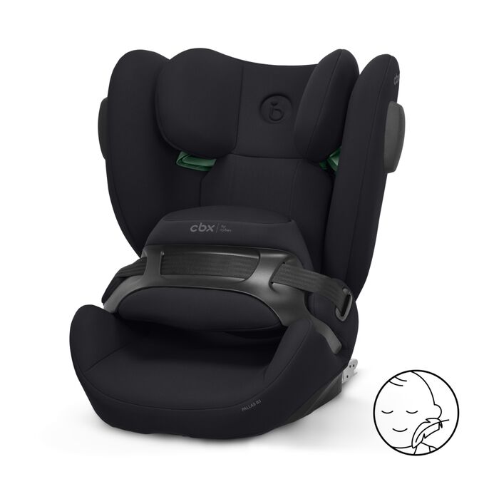 Obr&aacute;zek CBX by CYBEX Pallas B3 i-Size Toddler Car Seat, kter&yacute; zv&yacute;razňuje funkci &Scaron;etrn&aacute; k&nbsp;dětsk&eacute; pokožce.