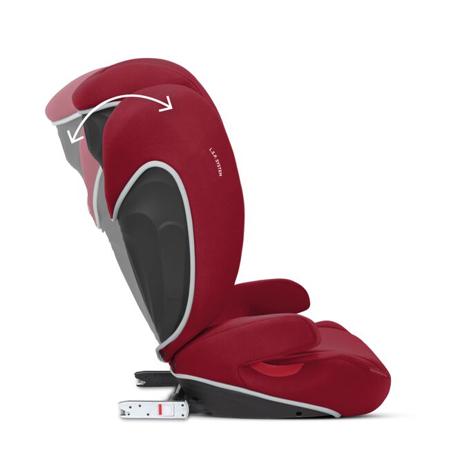 En bild av CYBEX Silver Solution B2-Fix Child Car Seat som lyfter fram funktionen Passar perfekt i ditt fordon.