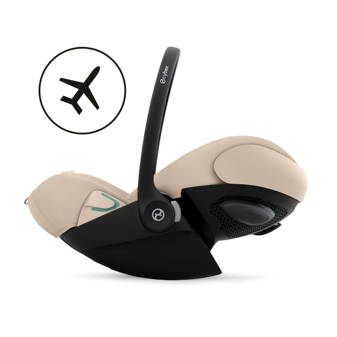 An image of the CYBEX Gold Cloud G3 Infant Car Seat, highlighting the Ready for&nbsp;Take-off feature.