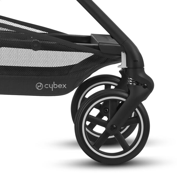 An image of the CYBEX Gold Eezy S Twist+2 Buggy, highlighting the All-Terrain Wheels feature.