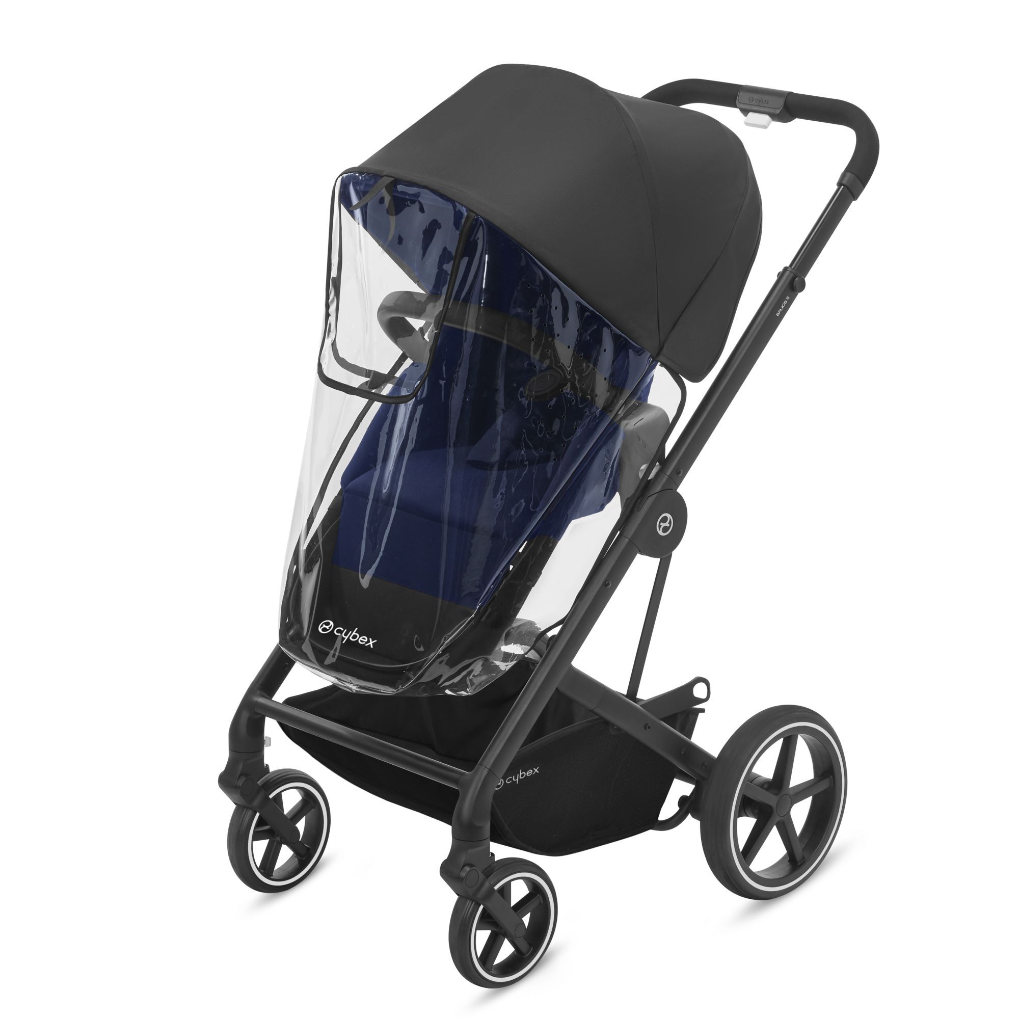 CYBEX Eos Lux Rain Cover  - Transparent in Transparent large-cybex-us image number 2