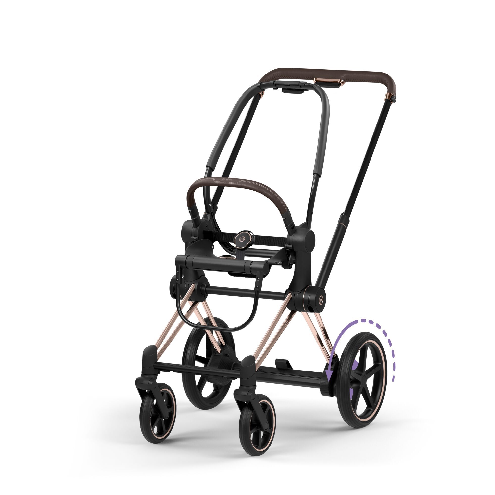 CYBEX e-Priam Frame Style - Rosegold in Rosegold large-cybex-us image number 1