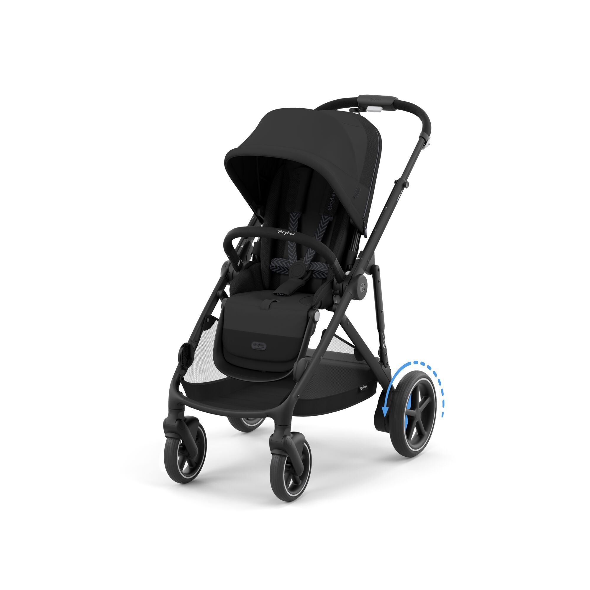 CYBEX e-Gazelle S - Moon Black (Black Frame) in Moon Black (Black Frame) large-cybex-us image number 4