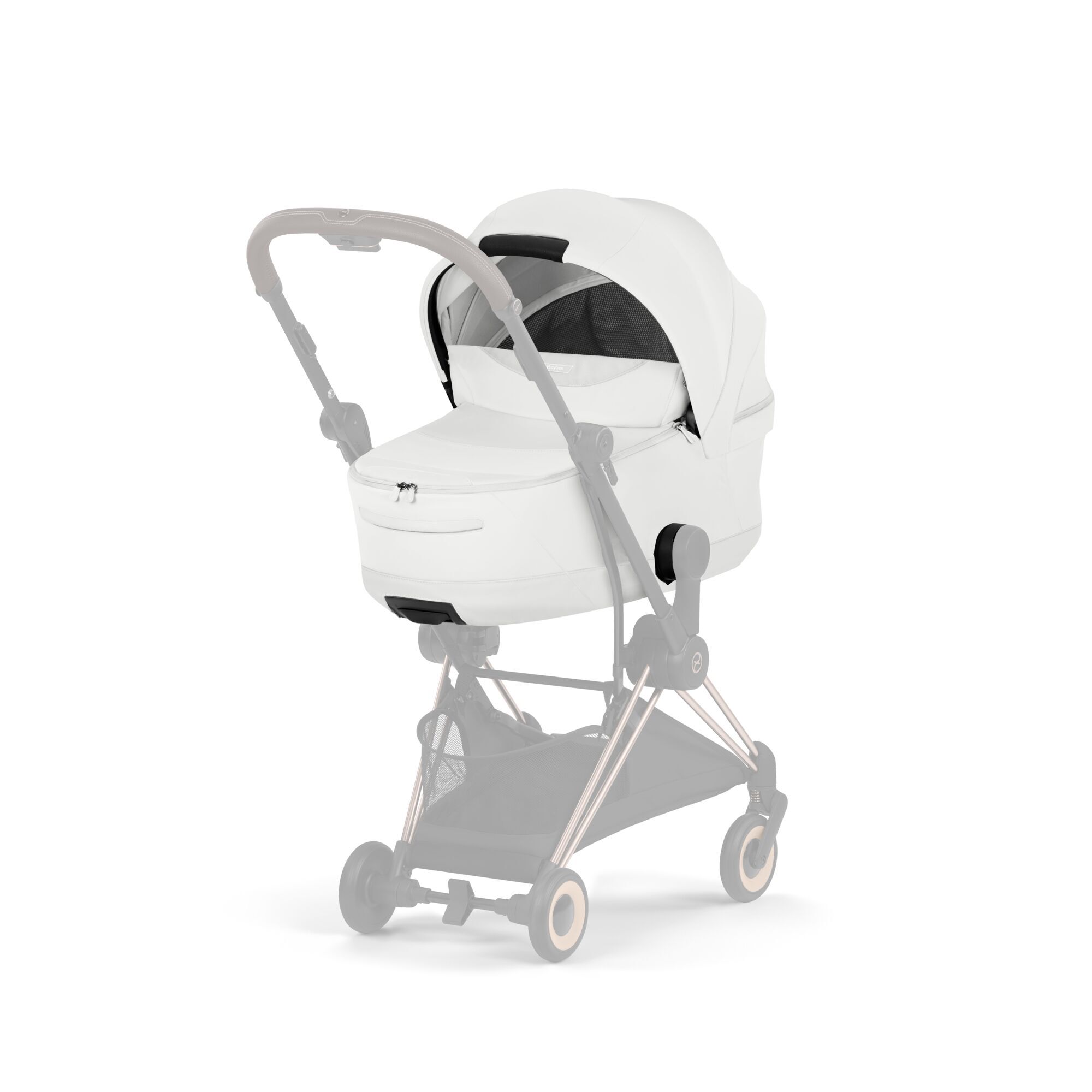 CYBEX Mios/Coya Fold Lux Carry Cot - Style Collection - Off White in Off White large-cybex-neu image number 7