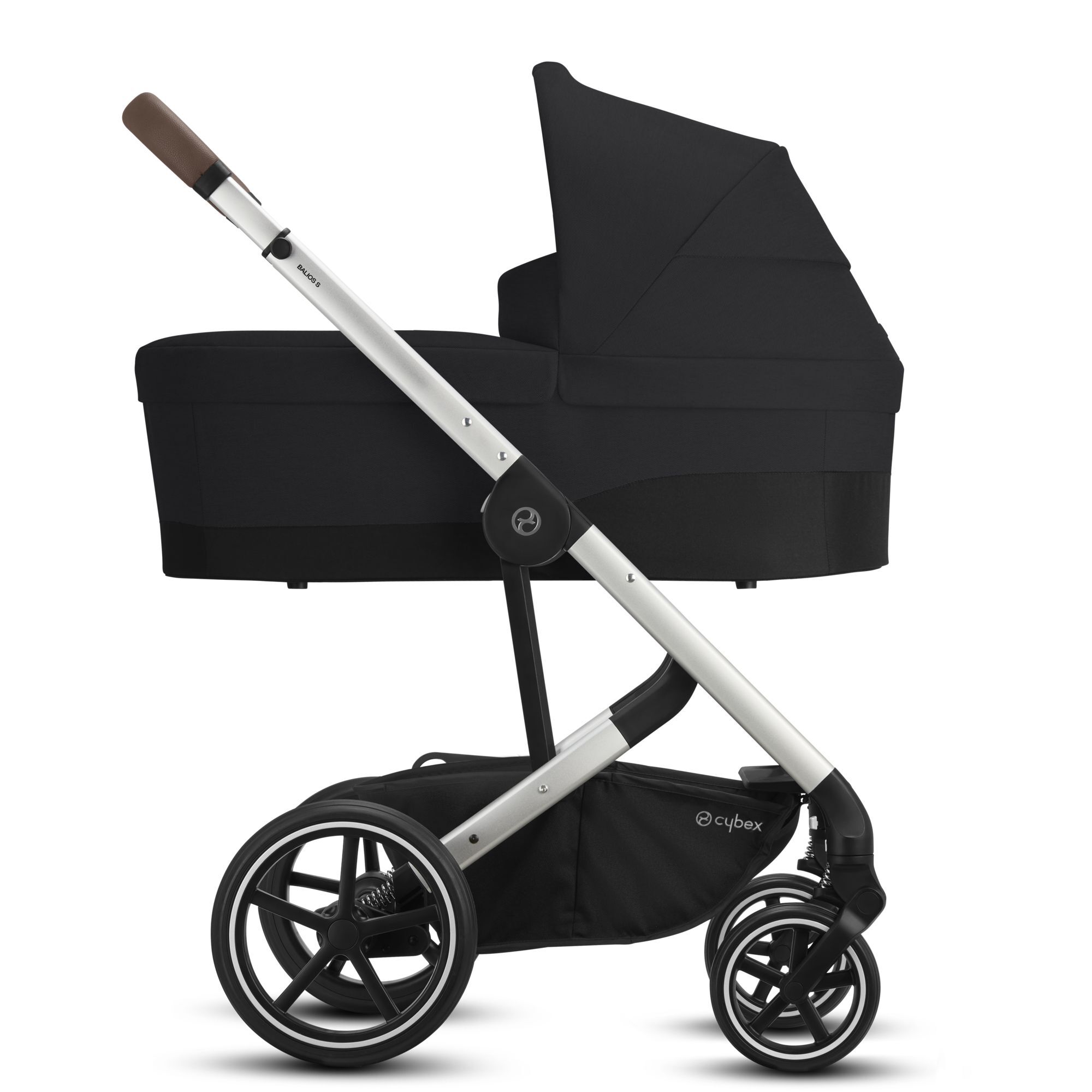 CYBEX Balios S Lux - Deep Black (Silver Frame) in Deep Black (Silver Frame) large-cybex-us image number 2