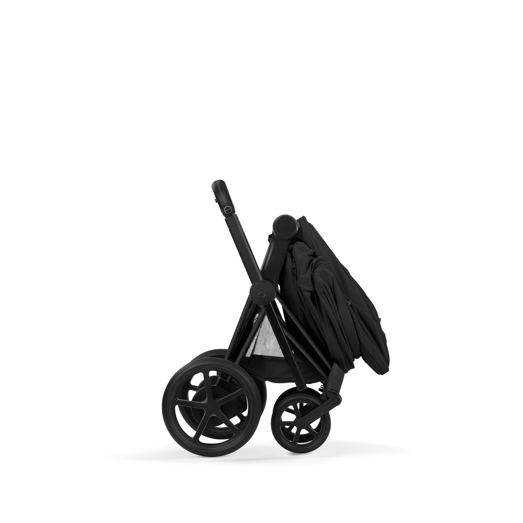 CYBEX e-Priam - Sepia Black (Matt Black Frame) in Sepia Black (Matt Black Frame) large-cybex-us image number 6