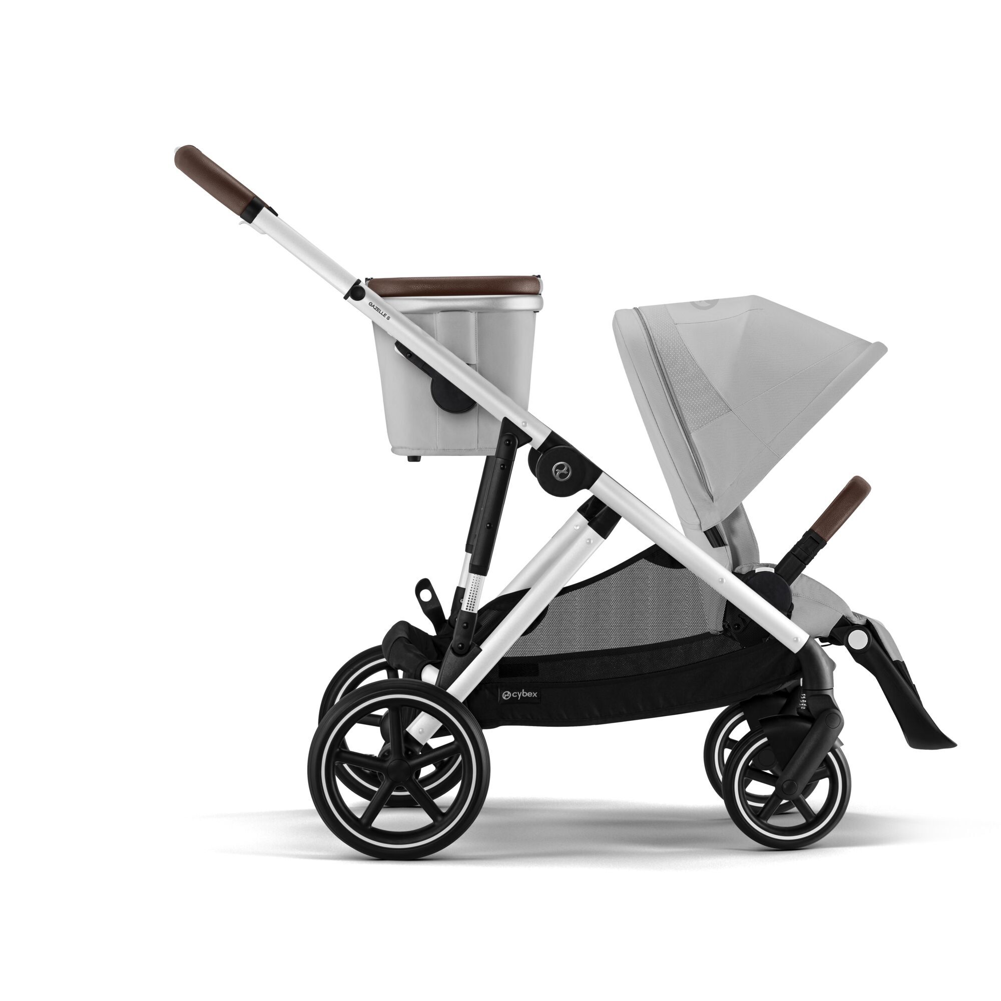CYBEX Gazelle S - Lava Grey (Silver Frame) in Lava Grey (Silver Frame) large-cybex-gb image number 1