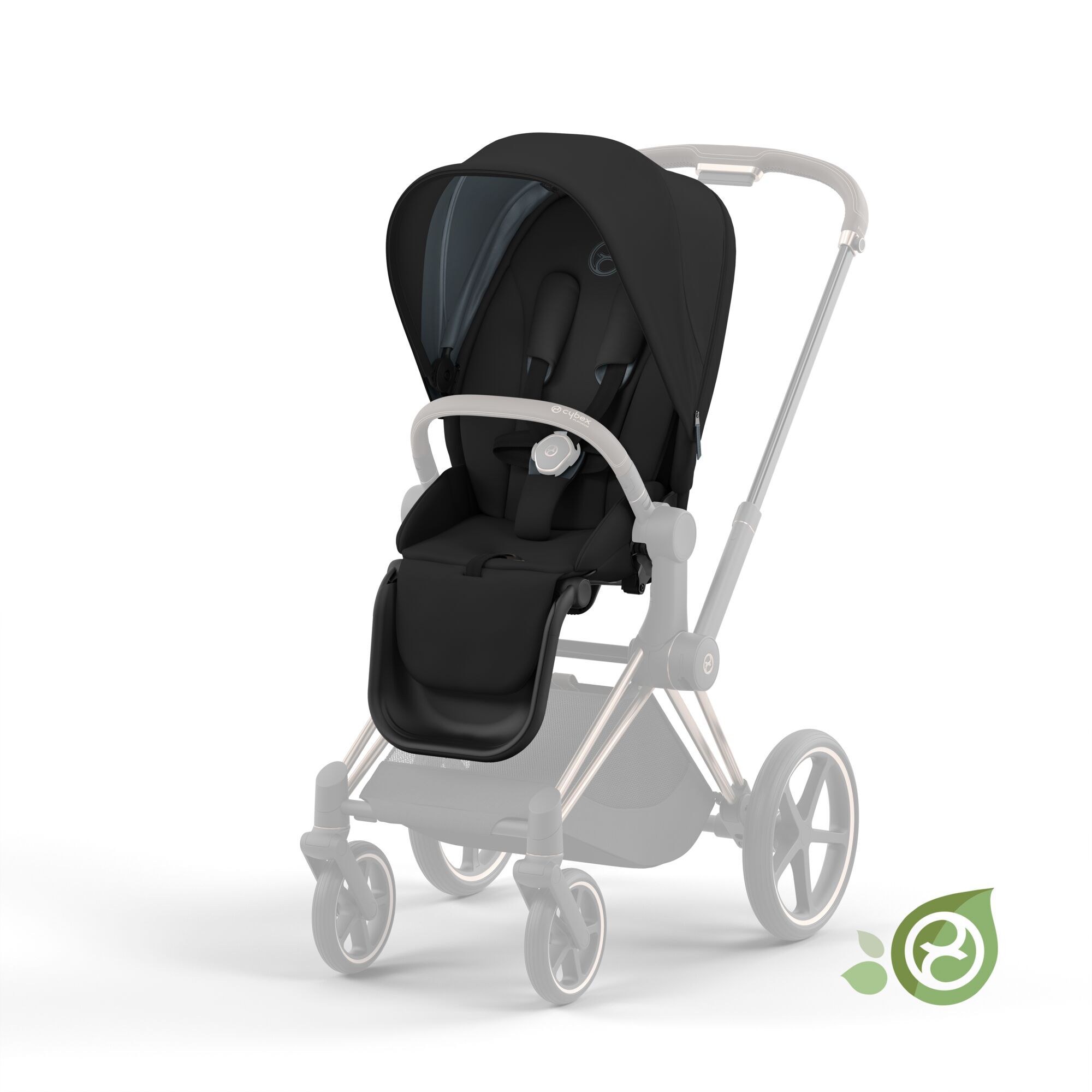 CYBEX Priam Seat Pack - Onyx Black in Onyx Black large-cybex-cn image number 1