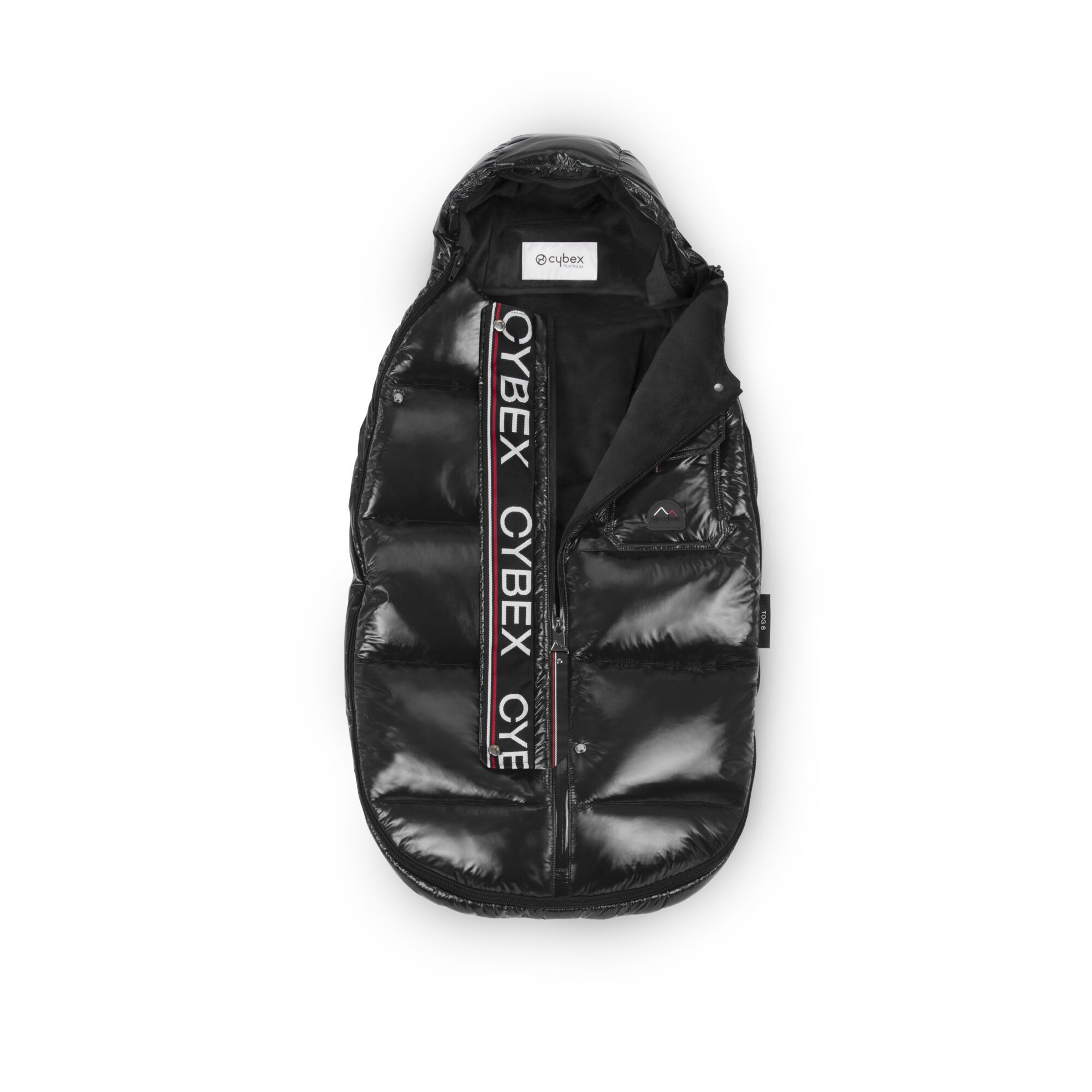 CYBEX Platinum Winter Footmuff Mini - Deep Black in Deep Black large-cybex-neu image number 3