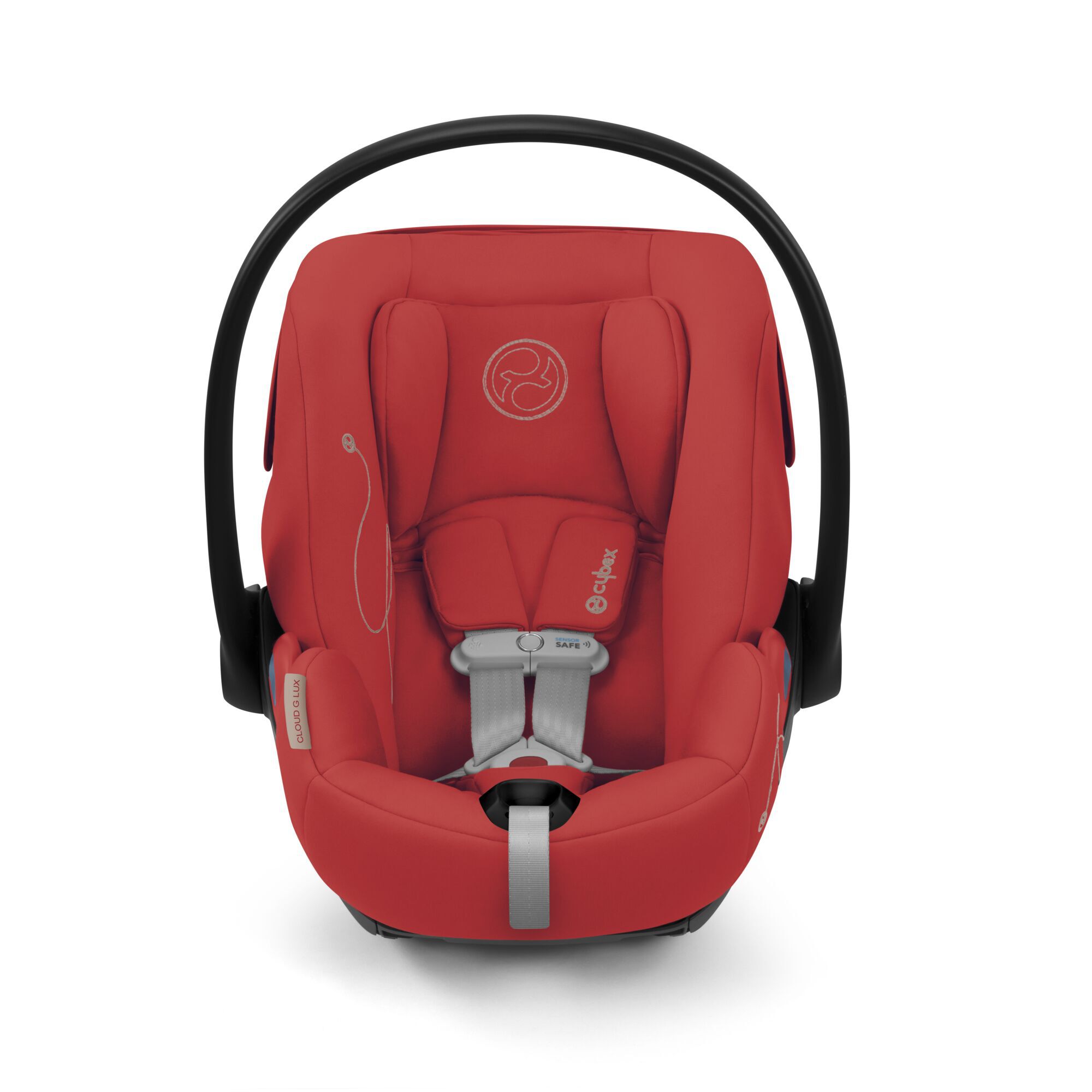 CYBEX Cloud G Lux with SensorSafe - Hibiscus Red in Hibiscus Red large-cybex-us image number 4