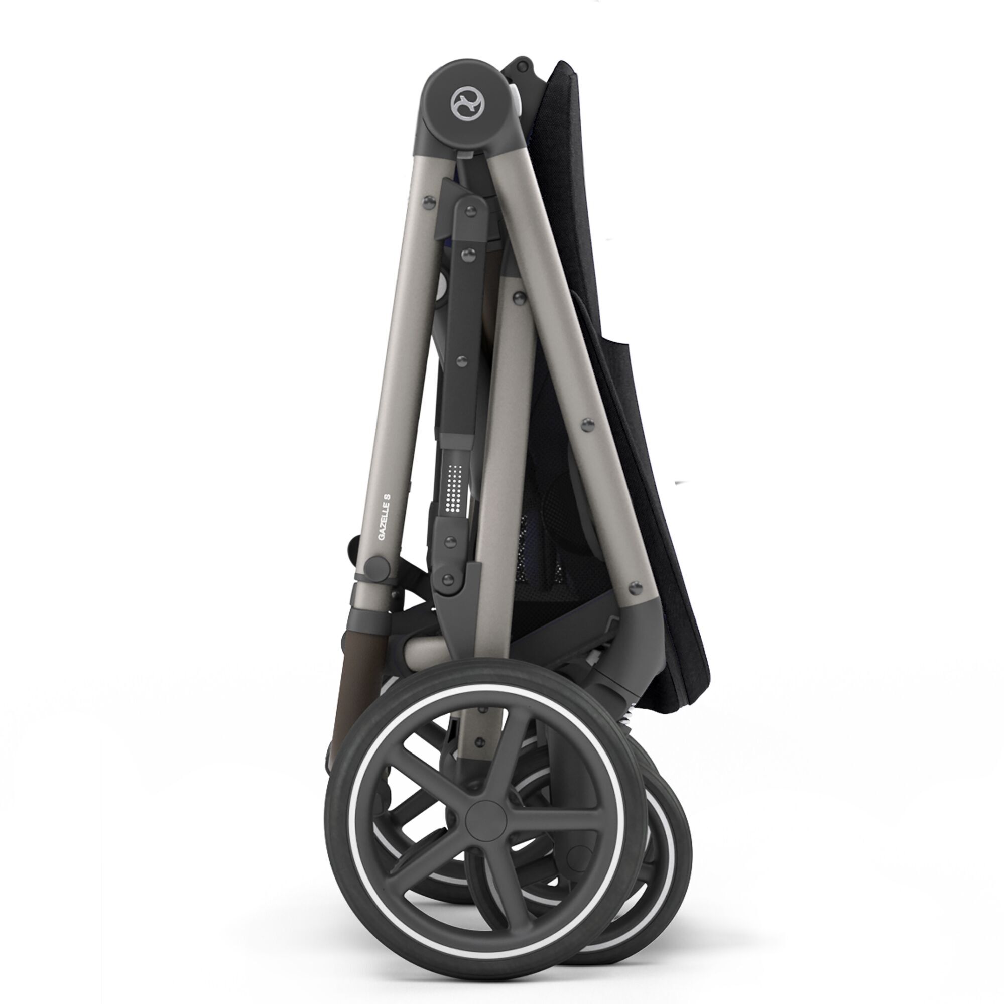 CYBEX Gazelle S - Deep Black (Taupe Frame) in Deep Black (Taupe Frame) large-cybex-neu Bild 9