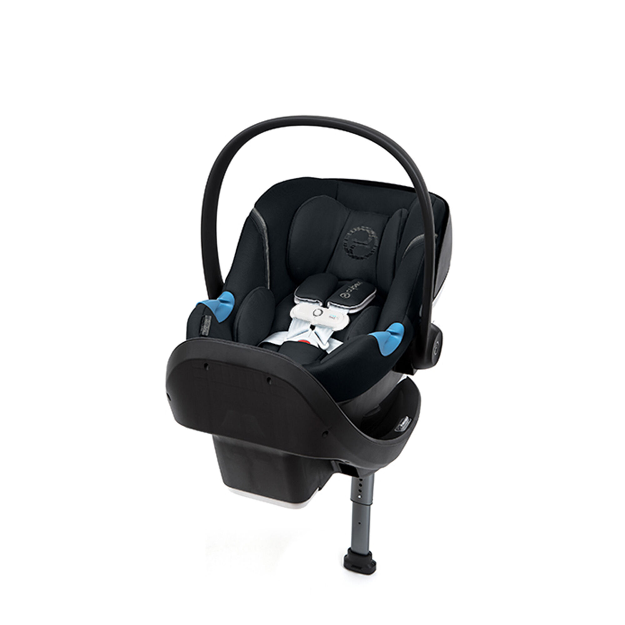 CYBEX Aton M SensorSafe SafeLock Base - Lavastone Black in Lavastone Black large-cybex-us image number 1
