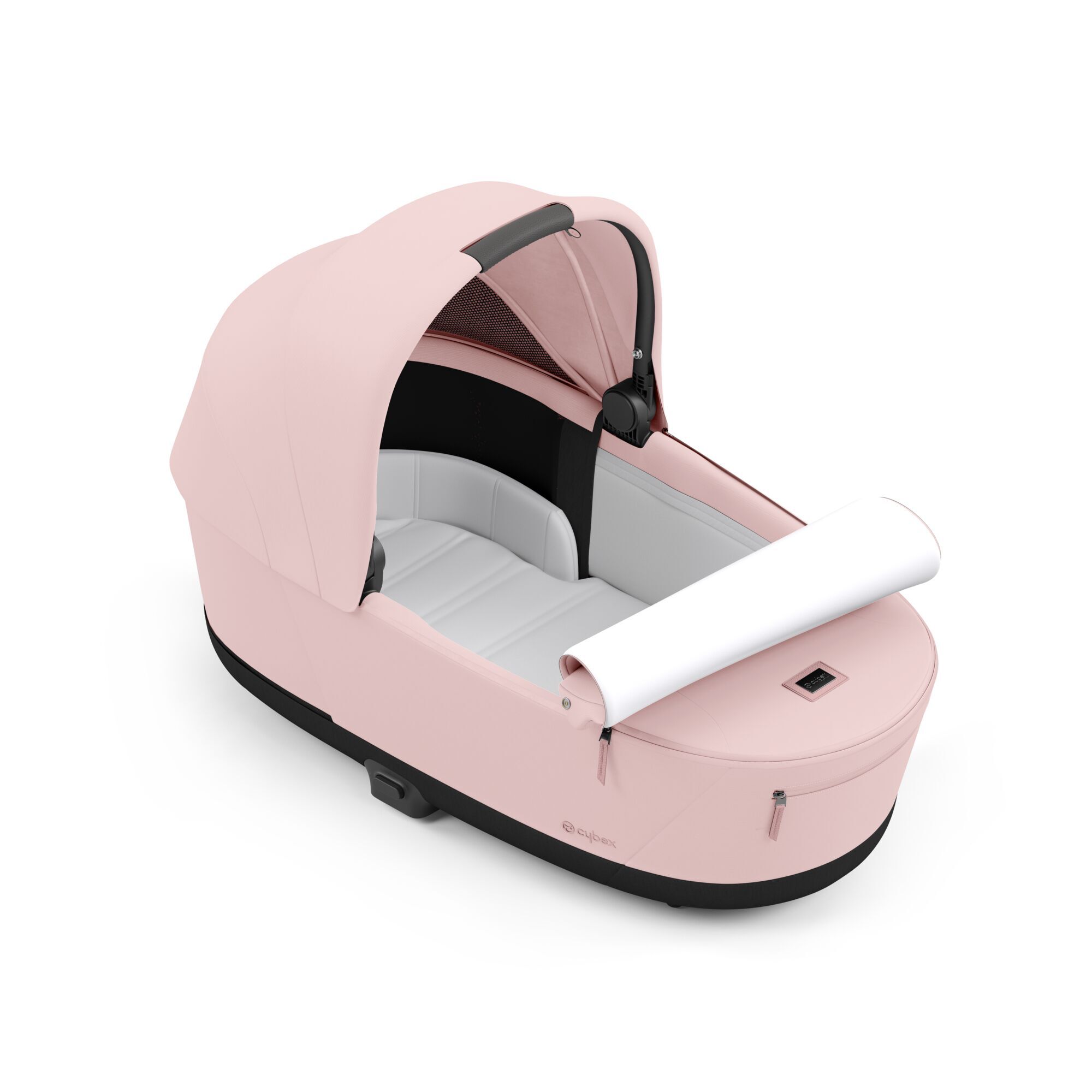 CYBEX Priam Lux Carry Cot - Peach Pink in Peach Pink large-cybex-neu image number 2