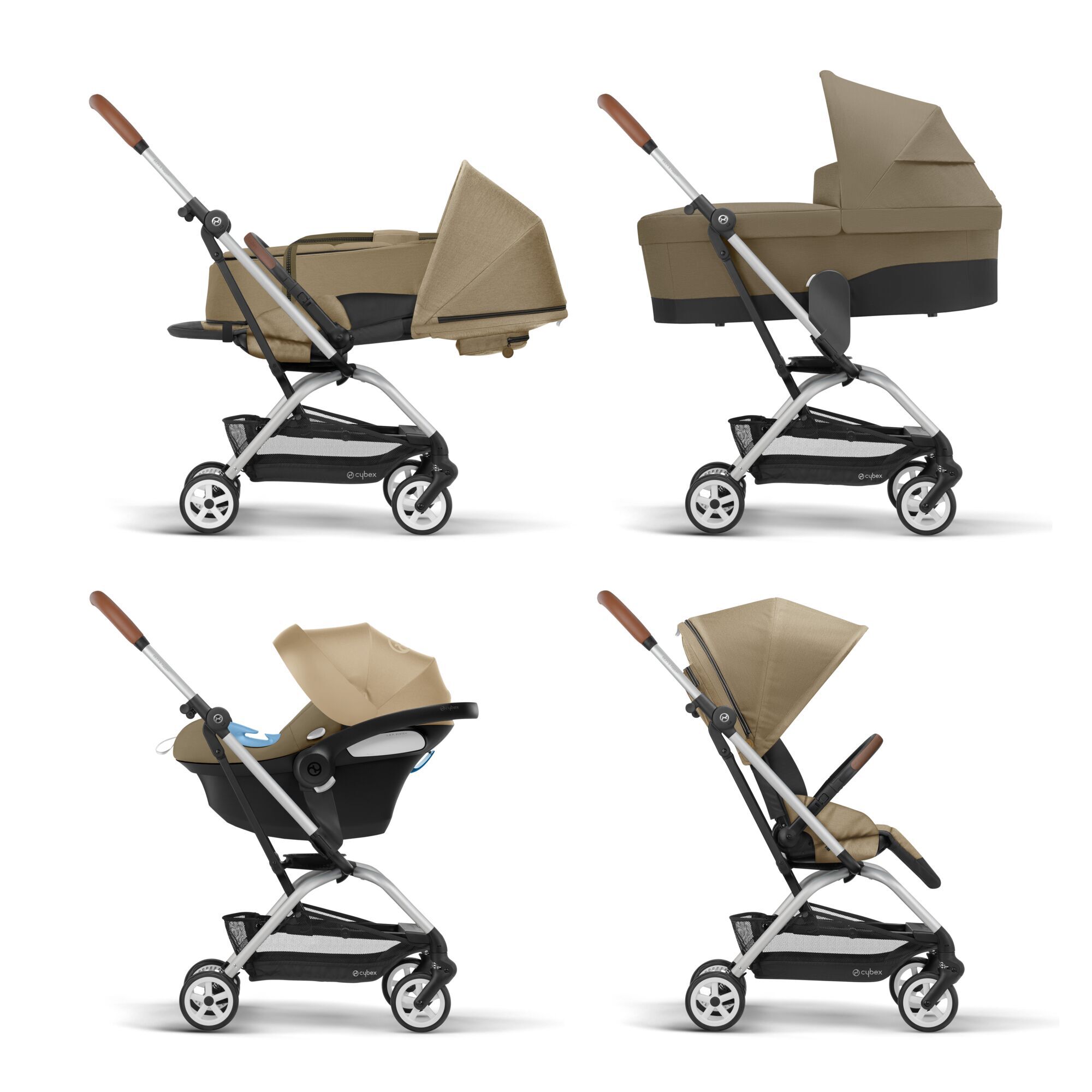CYBEX Eezy S Twist 2 &ndash; Classic Beige (r&aacute;m v barvě Silver) in Classic Beige (Silver Frame) large-cybex-neu č&iacute;slo sn&iacute;mku 5